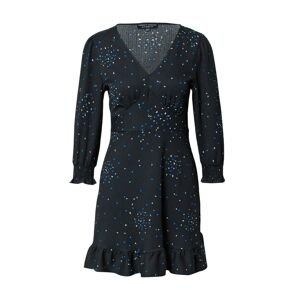 Dorothy Perkins Šaty  modrá / čierna / biela