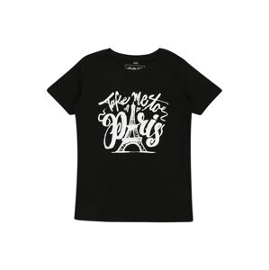 Mister Tee Tričko 'Take Me To Paris'  čierna / biela