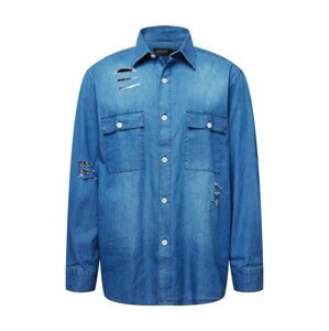 BURTON MENSWEAR LONDON Košeľa  modrá denim