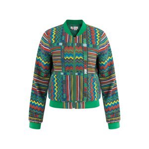 IZIA Prechodná bunda  modrá / hnedá / žltá / zelená / červená