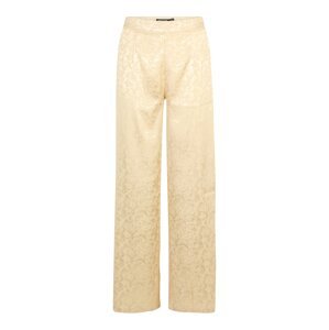 Nasty Gal Petite Nohavice  šampanské / zlatá