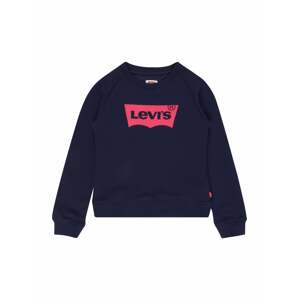 Levi's Kids Mikina  námornícka modrá / ružová