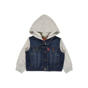 Levi's Kids Prechodná bunda  modrá denim / sivá melírovaná