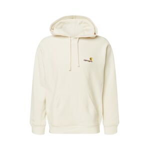 Carhartt WIP Mikina 'American Script'  krémová / zlatá žltá / merlotová