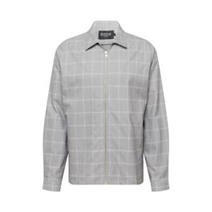 BURTON MENSWEAR LONDON Prechodná bunda  sivá / biela