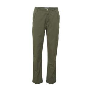 Folk Chino nohavice 'LEAN ASSEMBLY'  kaki