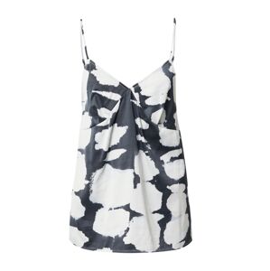 PULZ Jeans Top 'CALLA'  čierna / biela
