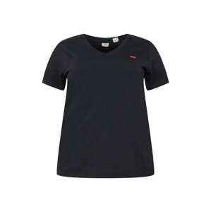 Levi's® Plus Tričko 'Perfect V-Neck Tee '  červená / čierna / biela