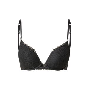 TRIUMPH Podprsenka 'Modern Lace+Cotton'  čierna