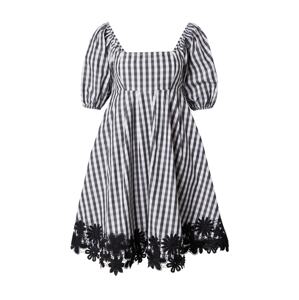 Kate Spade Šaty  čierna / biela