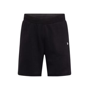 NEW ERA Nohavice  čierna / biela