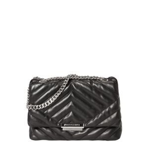 ARMANI EXCHANGE Taška cez rameno  čierna / strieborná