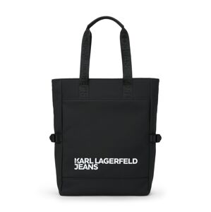 KARL LAGERFELD JEANS Shopper  čierna / biela