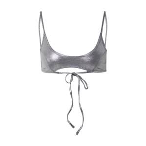 WEEKDAY Bikinový top  sivá