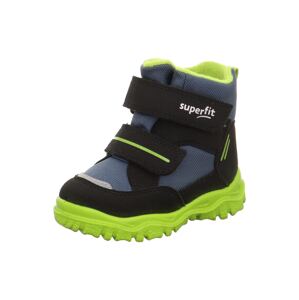 SUPERFIT Snehule 'Husky 1'  modrosivá / kiwi / čierna / biela