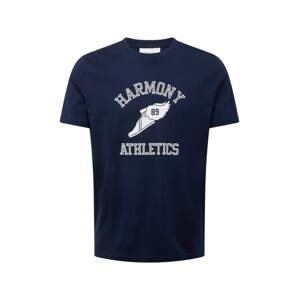 Harmony Paris Tričko '89 ATHLETICS'  námornícka modrá / biela