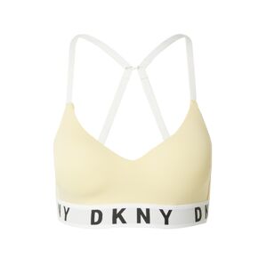 DKNY Intimates Podprsenka  pastelovo žltá / čierna / biela