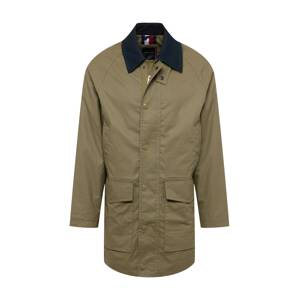 TOMMY HILFIGER Prechodná bunda  námornícka modrá / olivová / červená / biela