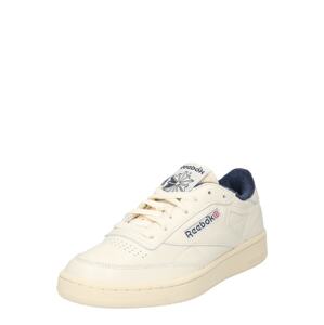Reebok Nízke tenisky 'Club C 85'  krémová / modrá / červená / šedobiela