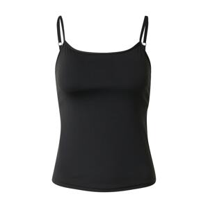 Moonchild Yoga Wear Športový top 'Lunar Luxe Cami'  čierna / biela