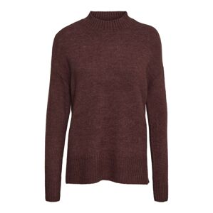 VERO MODA Sveter 'Lefile'  hnedá
