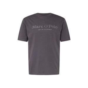 Marc O'Polo Tričko  tmavošedá / sivá melírovaná