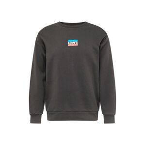 LEVI'S ® Mikina 'Standard Graphic Crew'  azúrová / červená / čierna / biela