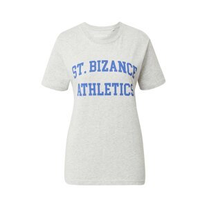 Bizance Paris Tričko 'GUSTIN'  modrá / sivá melírovaná