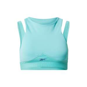 Reebok Športový top 'Les Mills'  tyrkysová / tmavomodrá / nefritová