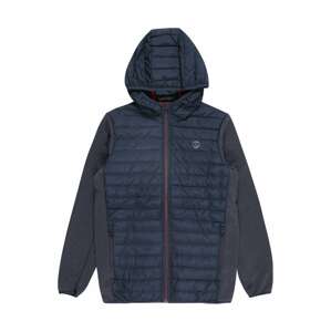 Jack & Jones Junior Prechodná bunda 'JJEMulti'  námornícka modrá / červená / biela