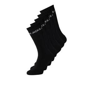 Jack & Jones Junior Ponožky  čierna / biela
