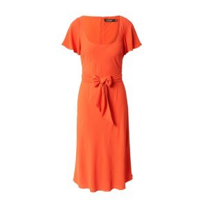 Lauren Ralph Lauren Kokteilové šaty 'ZAWATO '  mandarínková