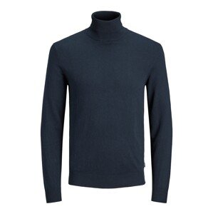 JACK & JONES Sveter 'JJEmil'  tmavomodrá