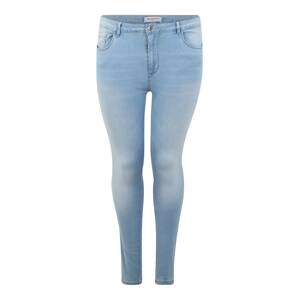 ONLY Carmakoma Džínsy 'Augusta'  modrá denim / svetlohnedá