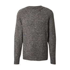 DAN FOX APPAREL Sveter 'Emilio'  tmavosivá