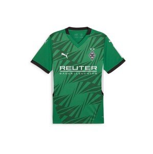 PUMA Dres 'BMG Away Replica 24/25'  zelená / tmavozelená / čierna / biela