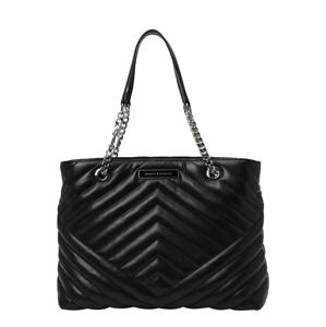 ARMANI EXCHANGE Shopper  čierna / strieborná