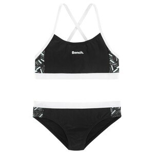 BENCH Bikiny  sivá / čierna / biela