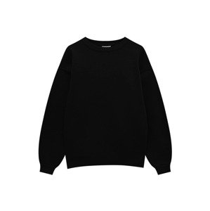 Pull&Bear Mikina  čierna