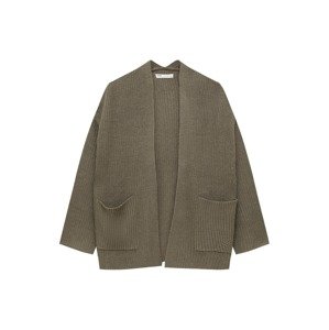Pull&Bear Kardigán  kaki