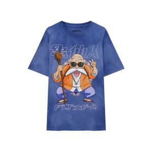 Pull&Bear Tričko  modrá / oranžová