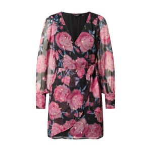 Dorothy Perkins Šaty  trávovo zelená / ružová / čierna