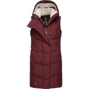 Ragwear Športová vesta 'Pavla'  vínovo červená