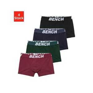BENCH Nohavičky  námornícka modrá / zelená / vínovo červená / čierna