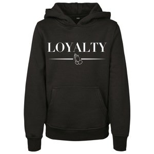 Mister Tee Mikina 'Loyalty'  čierna / biela