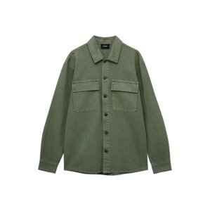 Pull&Bear Košeľa  kaki