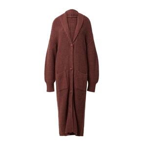 florence by mills exclusive for ABOUT YOU Pletený kabát 'Primrose'  hnedá