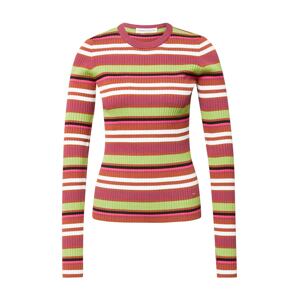 Sonia Rykiel Sveter  jablková / rosé / čierna / biela