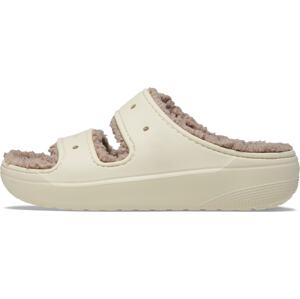 Crocs Šľapky 'Classic Cozzzy'  tmelová / tmavosivá