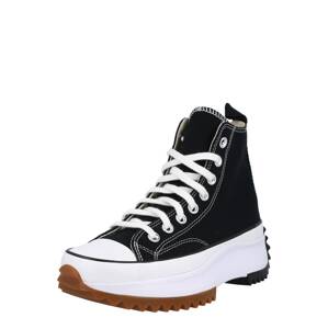 CONVERSE Členkové tenisky 'Run Star Hike'  čierna / biela
